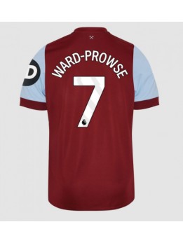 West Ham United James Ward-Prowse #7 Replika Hemmakläder 2023-24 Kortärmad